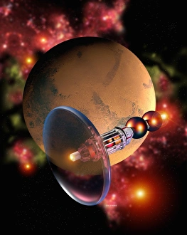 Future Space Travel Prints: Ramscoop spaceship