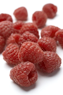 Raspberries In A Bowl Prints: Raspberries