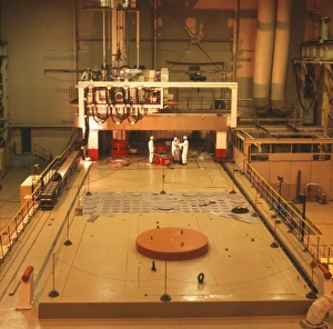 Reactor hall: BOR-60 fast breeder nuclear reactor Reactor hall: BOR-60 fast breeder nuclear reactor