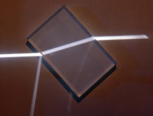 Refraction of Light through Glass Block Print