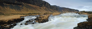 Vik Iceland Landscape Prints: River rapids