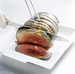 Meat Preparation Methods Prints: Roast beef