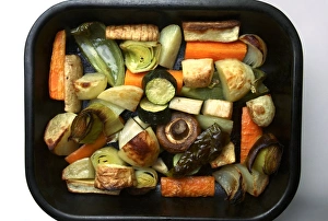 Roasted Vegetables Prints: Roasted vegetables