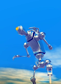 Science Fiction Robots Prints: Robot, artwork