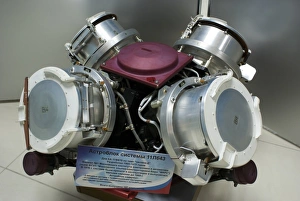 Space Exploration Artifacts Prints: Rocket gyro platform