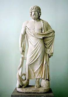 Roman statue of Asclepius Roman statue of Asclepius