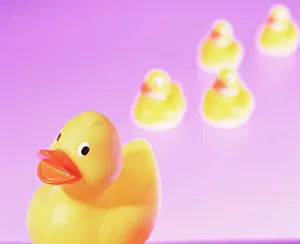 Prints of Rubber ducks Images Dated 2003 February: Rubber Duck Print