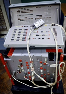 Soviet Space Technology Prints: Russian spacecraft computer