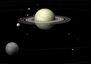 Gas Giant Planets Prints: Saturn, artwork