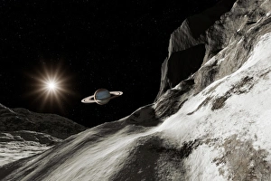 Saturn from Iapetus Saturn from Iapetus