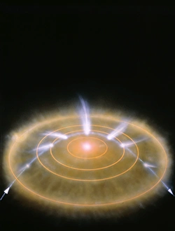 Schematic diagram showing path of Halleys Comet Schematic diagram showing path of Halleys Comet