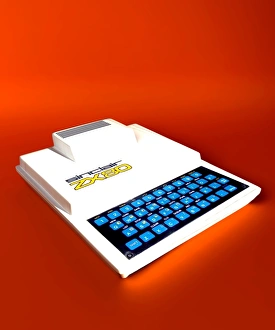 Early 20th Century Technology Prints: Sinclair ZX80 personal computer