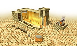 Solomons Temple Print