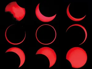 Solar Eclipse Photography Prints: Annular solar eclipse