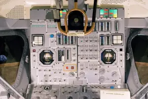 Earthrise Prints: Apollo Lunar Module Interior Print