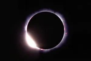 Space Prints: Diamond Ring Effect Print: Total Solar Eclipse 11th August 1999