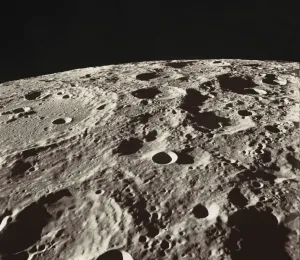Solar System Exploration Prints: Lunar surface
