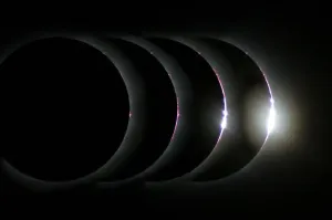 Space Prints: Total Solar Eclipse Print