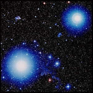 Stars Alnilam & Mintaka in Orion Stars Alnilam & Mintaka in Orion
