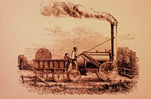 Stephensons Rocket - the 1st steam locomotive Stephensons Rocket - the 1st steam locomotive