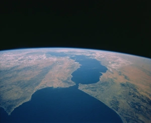 Strait of Gibraltar from Space Shuttle Strait of Gibraltar from Space Shuttle