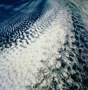 Atmospheric Science Photography Prints: Stratocumulus cloud line over E. Pacific