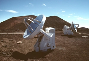 Telescopes Radio Prints: SubMillimetre Array (SMA) Telescopes Print