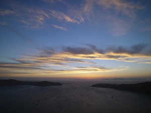 Cirrus Clouds Prints: Sunlit clouds