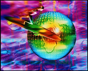 Surfing cyberspace Surfing cyberspace