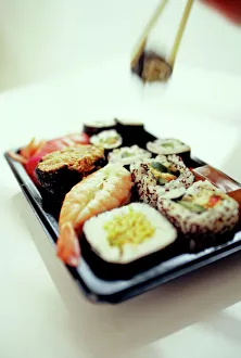 Japanese Sushi Platter Prints: Sushi platter