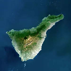 Tenerife, satellite image Tenerife, satellite image