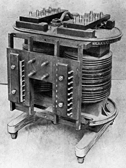 Electrical Transformer Testing Print, 1906