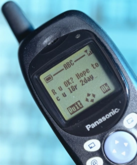 Prints of Text message Images Dated 2003 December: Text Message Print