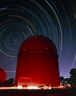 Time-lapse image of the Anglo-Australian Telescope Time-lapse image of the Anglo-Australian Telescope