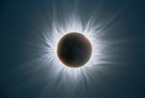 Astronomy Images Prints: Total solar eclipse with corona