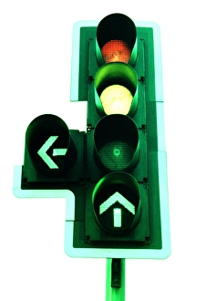 Prints of Traffic lights Images Dated 2007 July: Traffic Light Print