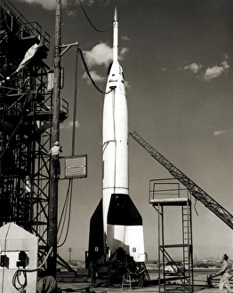 V-2 bumper rocket launch in USA V-2 bumper rocket launch in USA