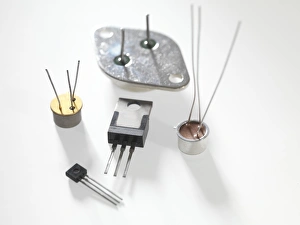Electronic Components Prints: Various transistors