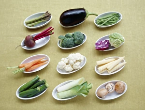 Vegetable Assortment Prints: Vegetables