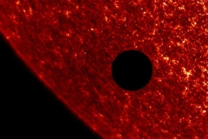 Venus transit, 8th June 2004, TRACE image Venus transit, 8th June 2004, TRACE image