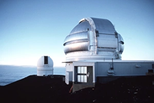 View of the Gemini telescope dome on Mauna Kea View of the Gemini telescope dome on Mauna Kea