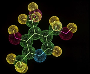 Vitamin B6 molecule Vitamin B6 molecule