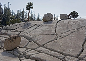 Weathered Rock Formations Prints: Weathered granite