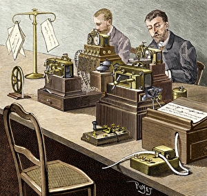 Wheatstone telegraph system Wheatstone telegraph system