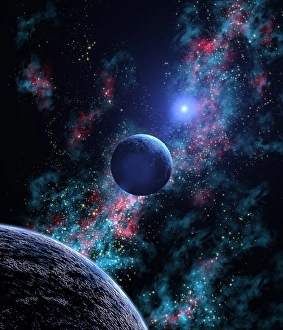 Space Science Images Prints: White dwarf planets