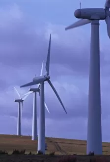 Images Dated 25th April 2002: Wind farm turbines