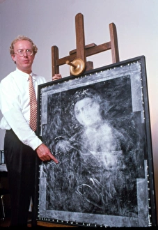 X-ray image of Titians Profane Love (Vanity) X-ray image of Titians Profane Love (Vanity)