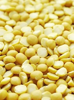 Legume Photography Prints: Yellow split peas