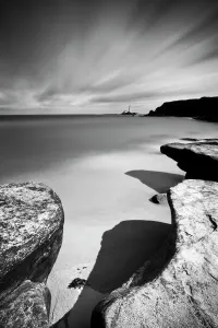 Tyne And Wear Landmarks Prints: Lighthouse Clouds