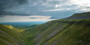 Prints of England, Cumbria, High Cup Nick Westmorland Prints: High Cup Nick England Print